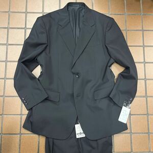  новый товар [ размер AB4 S соответствует * популярный . одежда ]2B однобортный костюм мужской костюм черный формальный необшитый на спине центральный Benz 1 tuck праздничные обряды траурный костюм 