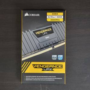 ◆◇CORSAIR VENGEANCE LPX DDR4 16GBx2 32GB 2666MHz◇◆の画像1