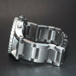 NIXON ニクソン SIMPLIFY シンプリファイ THE51-30 QZ SS CHRONO クロノグラフ デイト ブラックダイアル メンズ 腕時計「23608」の画像6