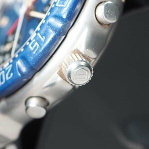 【電池交換済】TAG Heuer タグホイヤー フォーミュラ1 クロノグラフ CA1210-R0 QZ SS デイト メンズ 腕時計「23646」の画像4