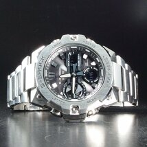 ◆美品◆ CASIO カシオ G-SHOCK GST-B400D-1AJF アナデジ ソーラー ショックレジスト SS Bluetooth 箱 保 メンズ 腕時計 「23486」_画像6