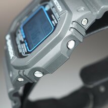 ◆美品◆ CASIO カシオ G-SHOCK 樹脂 GW-M5610U ソーラー デジタル 箱 保 USED品 稼働 ブラック メンズ 腕時計 「23685」_画像5