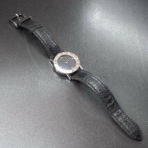 【4PD】 BVLGARI ブルガリブルガリ BB26SLD SS/革 QZ ダイヤモンドインデックス レディース 「23705」_画像8