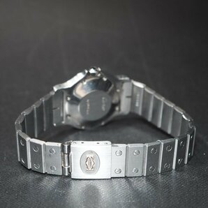 Cartier カルティエ サントスオクタゴン SS LM 自動巻き オートマチック ローマンダイアル メンズ 腕時計 「23694」の画像7