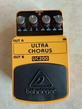 「値下げ」BEHRINGER ベリンガー エフェクター CHORUS　UC200_画像1