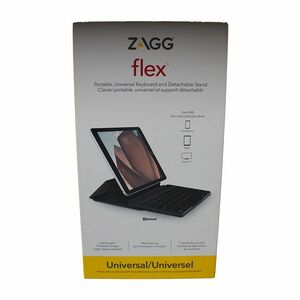 【未使用品】 ZAGG flex Portable, Universal Keyboard and Detachable Stand キーボード smasale-61A