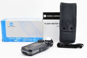 [美品] MINOLTA【FLASH METER VI】コニカミノルタ フラッシュメーター C811