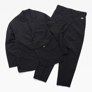 M 2024 Dickies × TRIPSTER Suit Set up Black 新品 ディッキーズ トリップスター スーツ セットアップ ブラック 黒