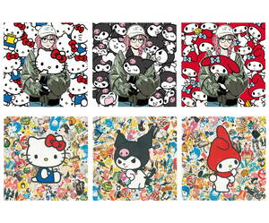 backsideworks. × SANRIO CHARACTERS 「50 five-o」 ポスター セット 新品 バックサイドワークス サンリオ キティ クロミ マイメロディ