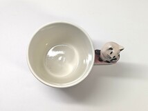 プチコキャン　猫ちゃんのマグカップ　陶器 　マグカップ　H 11.5cm W 11.5cmぐらいです　未使用品　元箱無　　_画像5