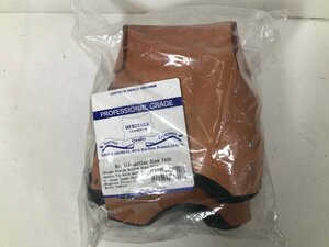 HERITAGE LEATHER ヘリテージレザー No.314 Leather Knee Pads レザーニーパッド 未使用