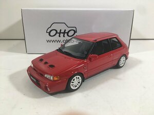 OttO mobile オットー 1/18 マツダ 323 GT-R ファミリア レッド OT255 UVI ユーズド