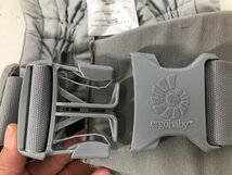 ergobaby エルゴベビー ADAPT 3 POSITION BABY CARRIER 3ポジション ペールグレー 耐荷重20kg 対面抱き 腰抱き おんぶ 抱っこひも ユーズド_画像7