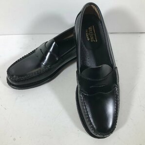 G.H.BASS ジーエイチバス WEEJUNS PENNY LOAFER BA11035H000 ローファー サイズ 27.0cm ブラック 箱付き シューズ 革靴 メンズ ユーズドの画像2