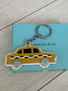  Tiffany rare . taxi key ring used beautiful goods 