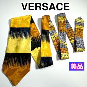 美品 VERSACE ヴェルサーチ　ネクタイ　高級シルク　希少