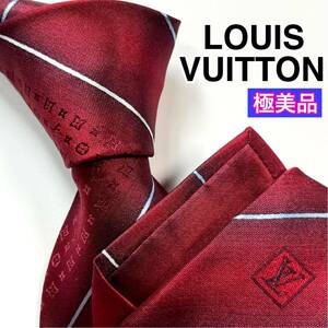 極美品 LOUIS VUITTON ルイヴィトン　ネクタイ　モノグラム