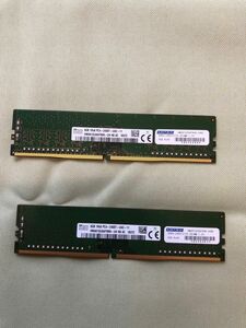 アドテック DDR4-2400 UDIMM 8GB2本　ADS2400D-H8G
