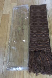  silk 100% genuine Hakata man obi 1 times using 