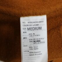 nagonstans ナゴンスタンス 23AW asymmetry short coat コート M ブラウン_画像4