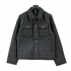 Patagonia パタゴニア 22AW M's Melton Wool Trucker Jkt メンズ・メルトン・ウール・トラッカー・ジャケット S グレー