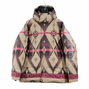 Supreme シュプリーム 17AW 700-Fill Down Taped Seam Parka ダウンジャケット M ベージュ