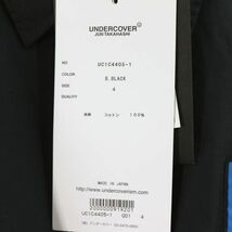 UNDERCOVER アンダーカバー 23SS Cottonブロード コラージュシャツ 4 ブラック_画像4