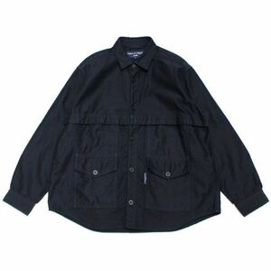 COMME des GARCONS HOMME コム デ ギャルソン オム 21AW 製品染め コットン ジャケット S ネイビー