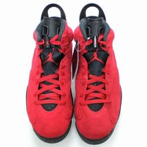 NIKE ナイキ 23SS AIR JORDAN 6 RETRO TORO BRAVO エア ジョーダン 6 US9(27cm) レッド_画像4