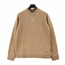 Patagonia パタゴニア 23AW M's Recycled Wool-Blend Sweater メンズ・リサイクル・ウールブレンド・セーター M ベージュ_画像1