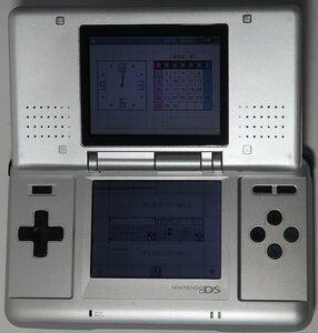 ニンテンドーDS, シルバー 中古,バッテリーデッド,ドット抜けあり