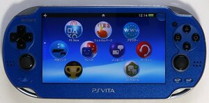 PS VITA, PCH-1000, ブルー , 中古