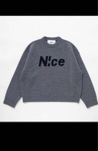 niceshop ttt msw nice knit gray M