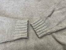 【iroquois/イロコイ】Wool × Nylon V-Neck Knit Sweater size2 MADE IN JAPAN ウール ナイロン Vネック ニット セーター_画像5