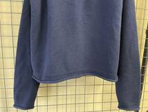 【MY__/マイ】High Neck Wool Knit Sweater NAVY ハイネック ウール ニット セーター ネイビー レディース 1LDK ワンエルディーケー_画像3