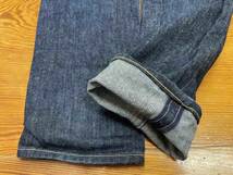 MADE IN ITALY【Levis’s MADE & CRAFTED/リーバイス メイド&クラフテッド】NEEDLE NARROW W33 DENIM JEANS ニードル ナロー デニムパンツ_画像5