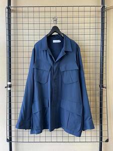 SAMPLE【Graphpaper/グラフペーパー】4-Pocket FATIGUE JACKET size2 MADE IN JAPAN 4ポケット ファティーグ ジャケット ミリタリー