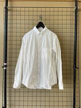 MADE IN JAPAN【ALOYE/アロイ】Regular Collar B.D.Shirt sizeS ALL COTTON レギュラーカラー ボタンダウンシャツ 長袖シャツ コットン製_画像1