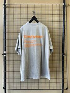 【Graphpaper/グラフペーパー】2020AW COLLECTION Print Oversized T-Shirt プリント オーバーサイズ Tシャツ ビッグTEE カットソー