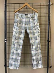 【UNDER COVER/アンダーカバー】UNDERCOVERISM for REBELS Slim Fit 6-Pocket Check Pants スリムフィット 6ポケット チェックパンツ