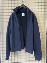 【ts(s)/ティーエスエス】Zip Up Drivers Knit Cardigan size1 NAVY ジップアップ ドライバーズニット カーディガン ブルゾン ネペンテス_画像3