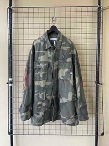 【FACETASM/ファセッタズム】M-65 Camo Jacket MADE IN JAPAN ミリタリーデザイン 迷彩 カモ ジャケット BDU ファティーグジャケット