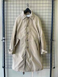 MADE IN USA【Engineered Garments/エンジニアドガーメンツ】Soutien Collar Coat size1 ステンカラーコート NEPENTHES ネペンテス