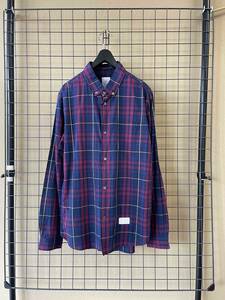 【Name./ネーム】B.D. Check Long Sleeve Shirt MADE IN JAPAN ボタンダウン チェック 長袖シャツ サイドポケット付き