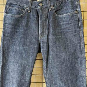 MADE IN ITALY【Levis’s MADE & CRAFTED/リーバイス メイド&クラフテッド】NEEDLE NARROW W33 DENIM JEANS ニードル ナロー デニムパンツの画像2