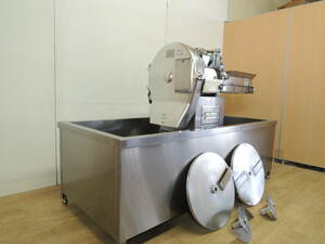  Kagawa prefecture M la business use hood slicer ESA sanitary type 3.200V sink attaching used good goods 