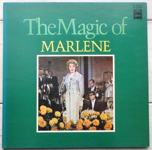 LP MARLENE DIETRICH マレーネ・ディートリヒ 永遠の名花 マレーネ・ディートリッヒは歌う OP-80027 赤盤 バート・バカラック