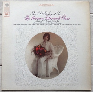 LP THE MORMON TABERNACLE CHOIR THE OLD BELOVED SONGS MS-7012 米盤 モルモンタバナクル合唱団