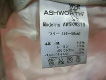 【感謝セール】【美品】ASHWORTH(アシュワース) ニットハンチング帽 ピンク レディース フリーサイズ ゴルフ用品 1810-1283 中古_画像7