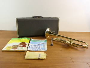 YAMAHA ヤマハ YTR-233 トランペット ハードケース付き 金管楽器 楽器 オーケストラ 演奏 趣味 コレクション コレクター 006FMLFY51
